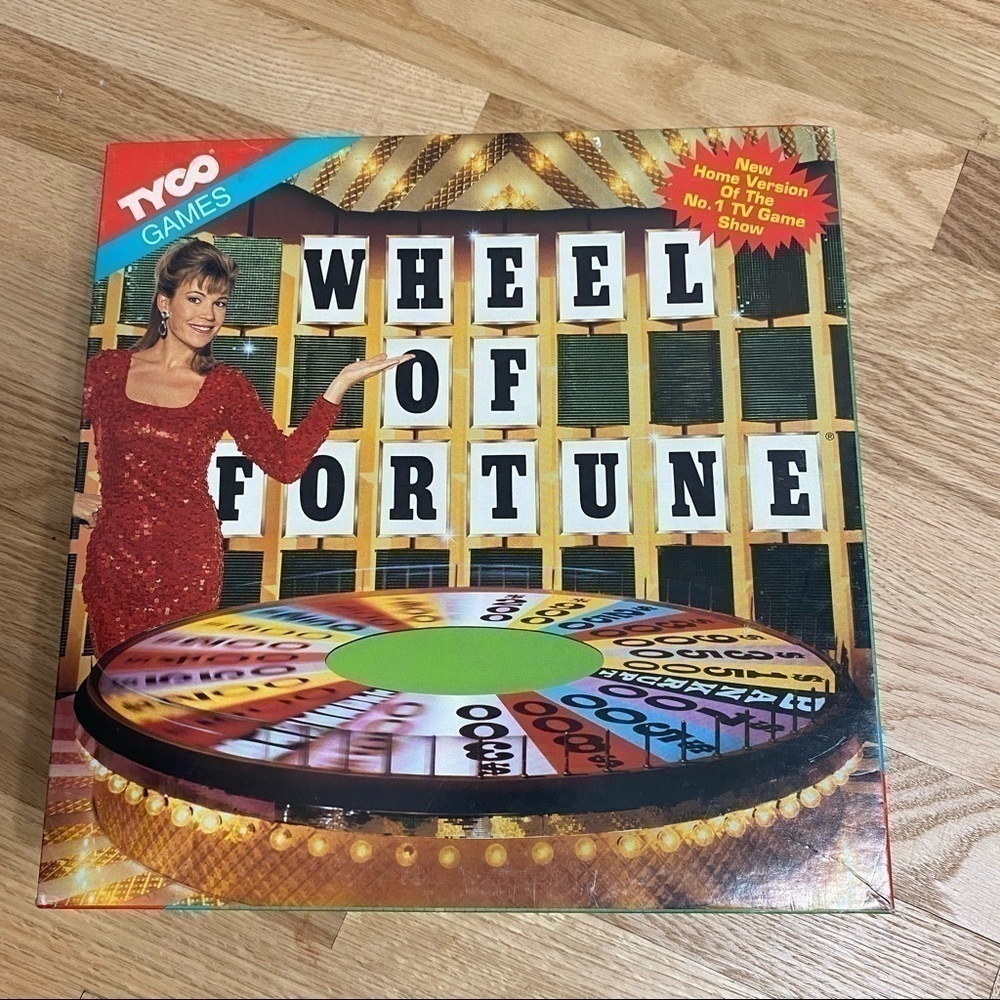 Vintage Wheel of Fortune Tyco Board Game